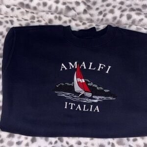 Hollister Blue Relaxed Fit Sweater